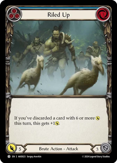 Riled Up Blue Singles