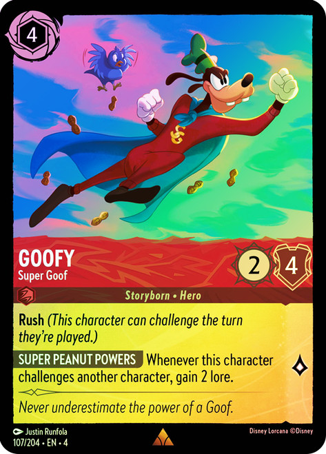 Goofy - Super Goof
Ursula's Return
Single
Lorcana