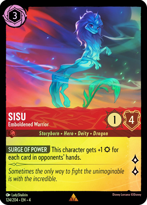 Sisu - Emboldened Warrior
Ursula's Return
Single
Lorcana