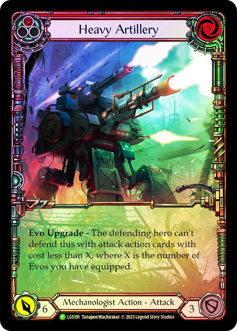 Heavy Artillery Red 191