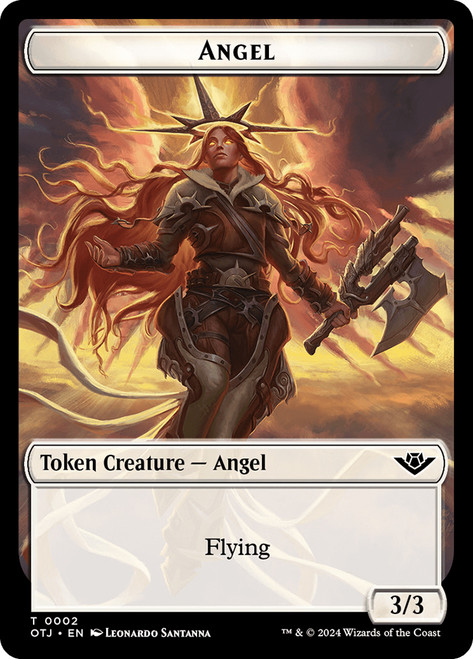 {Angel Token} // {Plot}
Outlaws of Thunder Junction
Single
Magic: The Gathering