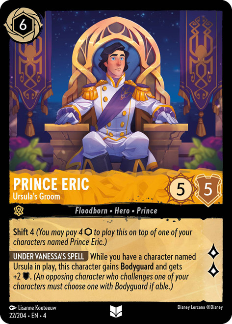 Prince Eric - Ursula's Groom
Ursula's Return
Single
Lorcana