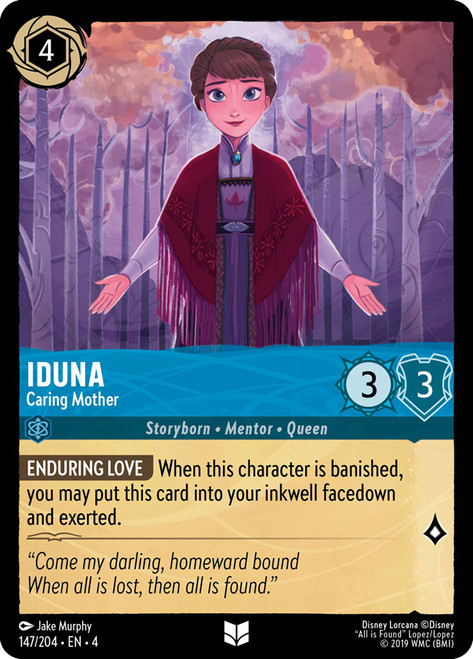 Iduna - Caring Mother
Ursula's Return
Single
Lorcana