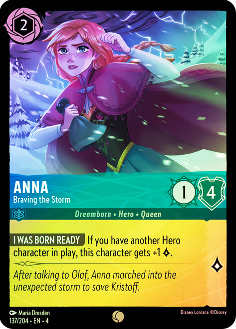 Anna - Braving the Storm
Ursula's Return
Single
Lorcana