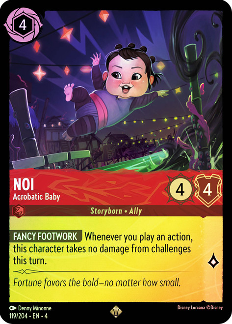 Noi - Acrobatic Baby
Ursula's Return
Single
Lorcana