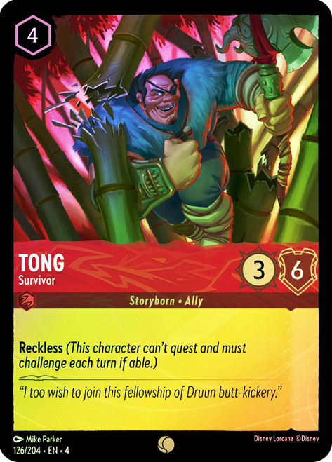 Tong - Survivor
Ursula's Return
Single
Lorcana