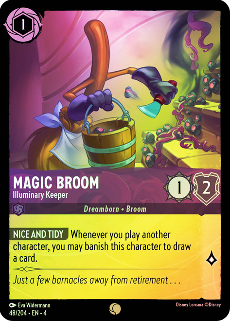 Magic Broom - Illuminary Keeper
Ursula's Return
Single
Lorcana