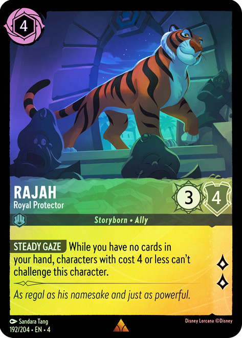 Rajah - Royal Protector
Ursula's Return
Single
Lorcana