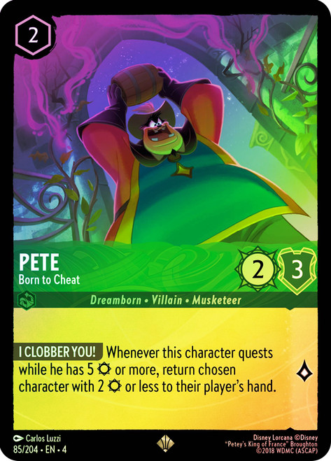 Pete - Born to Cheat
Ursula's Return
Single
Lorcana