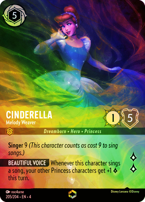 Cinderella - Melody Weaver (Enchanted)
Ursula's Return
Single
Lorcana
