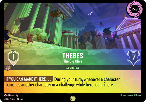 Thebes - The Big Olive
Ursula's Return
Single
Lorcana