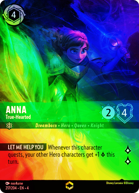 Anna - True-Hearted (Enchanted)
Ursula's Return
Single
Lorcana