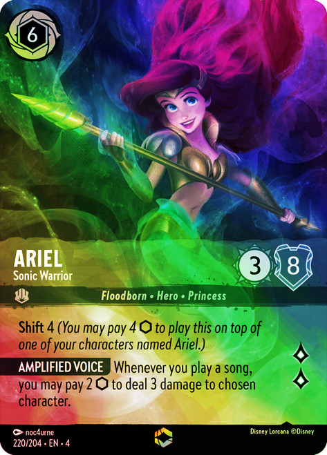 Ariel - Sonic Warrior (Enchanted)
Ursula's Return
Single
Lorcana