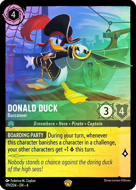 Donald Duck - Buccaneer
Ursula's Return
Single
Lorcana