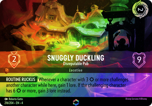 Snuggly Duckling - Disreputable Pub (Enchanted)
Ursula's Return
Single
Lorcana