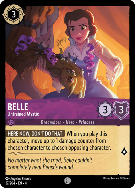 Belle - Untrained Mystic
Ursula's Return
Single
Lorcana