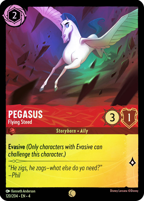 Pegasus - Flying Steed
Ursula's Return
Single
Lorcana