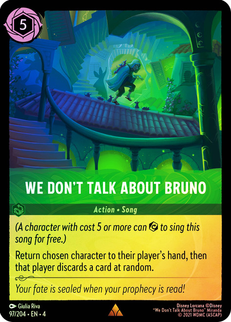 We Don't Talk About Bruno
Ursula's Return
Single
Lorcana