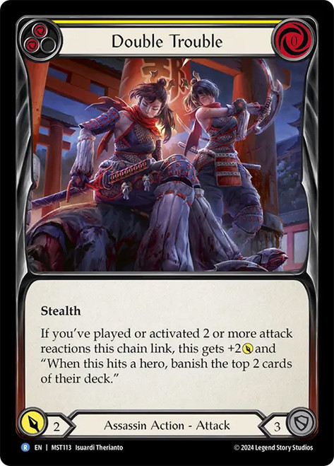 Double Trouble Yellow