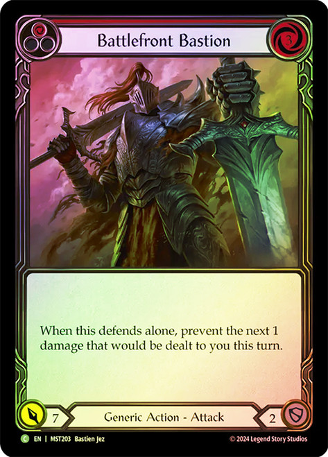 Battlefront Bastion (Red) (Battle Hardened) | Promotional Cards