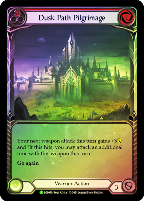 Dusk Path Pilgrimage Red 060