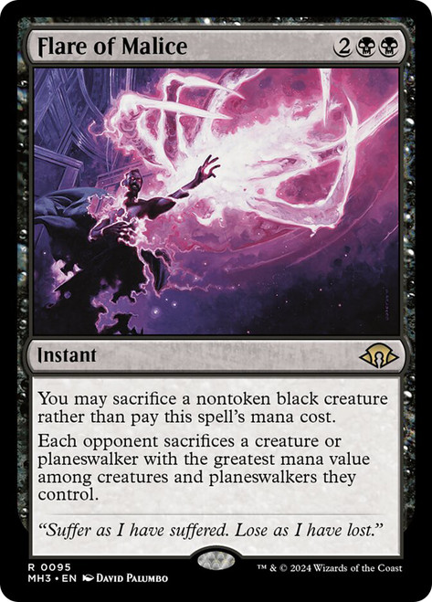 Flare of Malice\nModern Horizons 3\nSingle\nMagic The Gathering