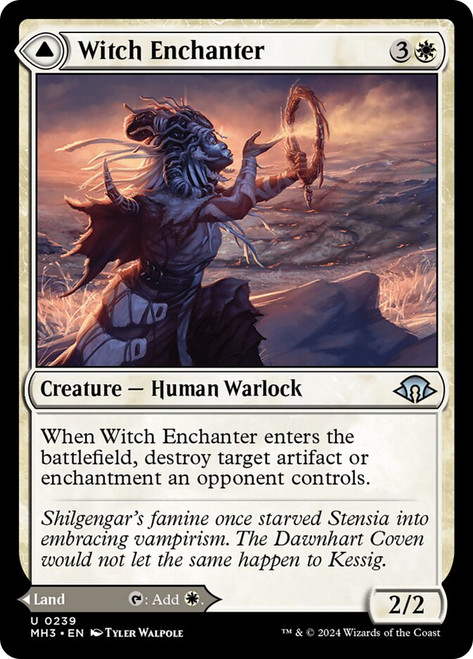 Witch Enchanter // Witch-Blessed Meadow\nModern Horizons 3\nSingle\nMagic The Gathering