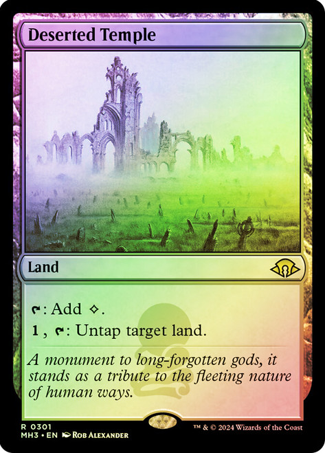 Deserted Temple\nModern Horizons 3\nSingle\nMagic The Gathering