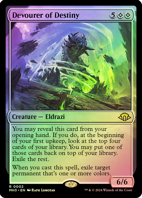 Devourer of Destiny\nModern Horizons 3\nSingle\nMagic The Gathering