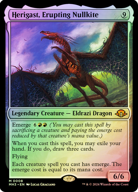 Herigast, Erupting Nullkite\nModern Horizons 3\nSingle\nMagic The Gathering