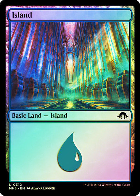 Island (#312)\nModern Horizons 3\nSingle\nMagic The Gathering