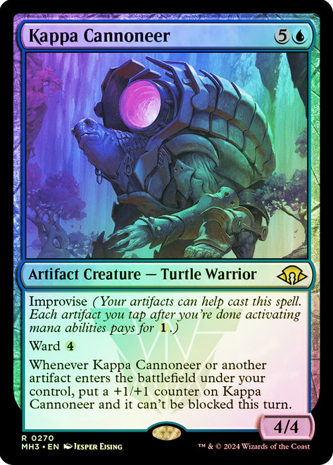 Kappa Cannoneer\nModern Horizons 3\nSingle\nMagic The Gathering
