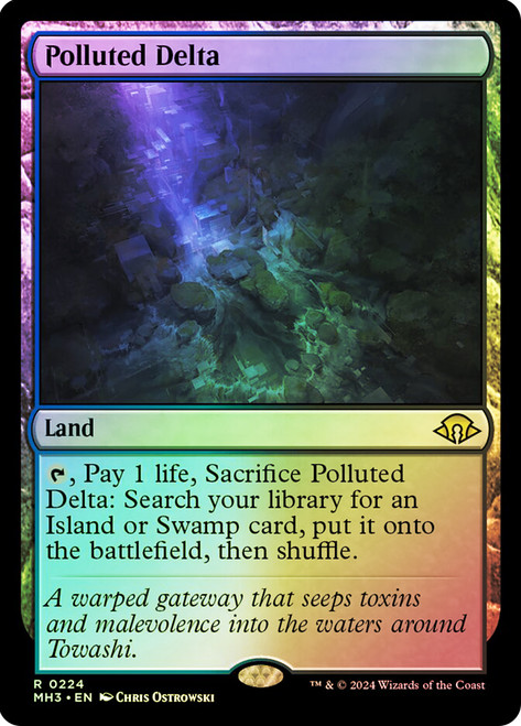 Polluted Delta\nModern Horizons 3\nSingle\nMagic The Gathering