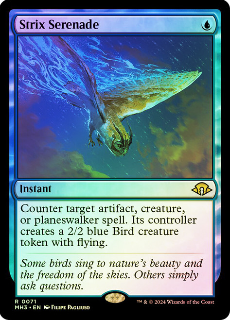 Strix Serenade\nModern Horizons 3\nSingle\nMagic The Gathering