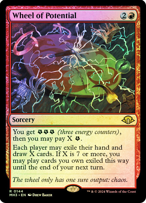 Wheel of Potential\nModern Horizons 3\nSingle\nMagic The Gathering