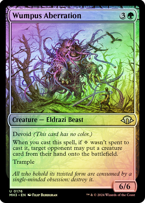 Wumpus Aberration\nModern Horizons 3\nSingle\nMagic The Gathering