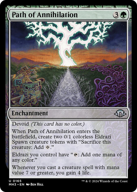 Path of Annihilation\nModern Horizons 3\nSingle\nMagic The Gathering
