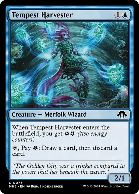 Tempest Harvester\nModern Horizons 3\nSingle\nMagic The Gathering