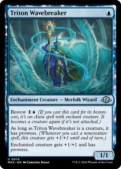 Triton Wavebreaker\nModern Horizons 3\nSingle\nMagic The Gathering