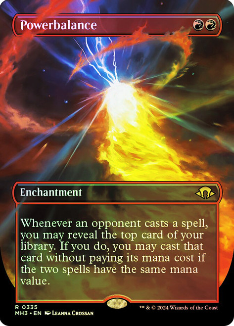 Powerbalance (Borderless)\nModern Horizons 3 - Variants\nSingle\nMagic The Gathering