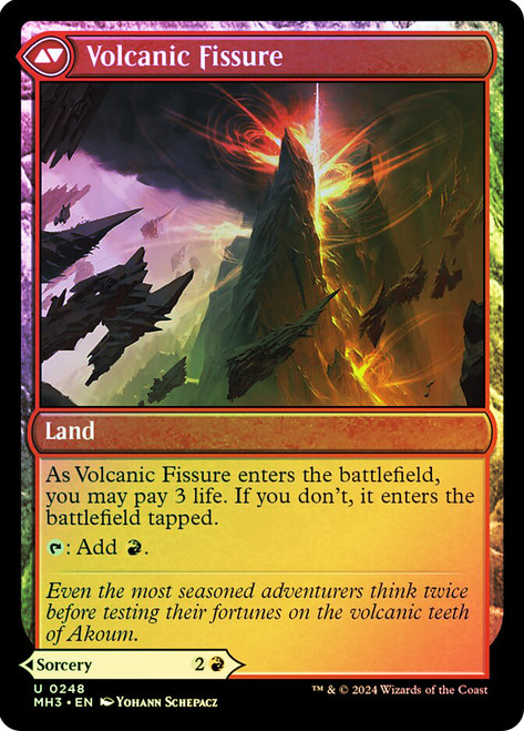 Sundering Eruption // Volcanic Fissure | Modern Horizons 3 | Star