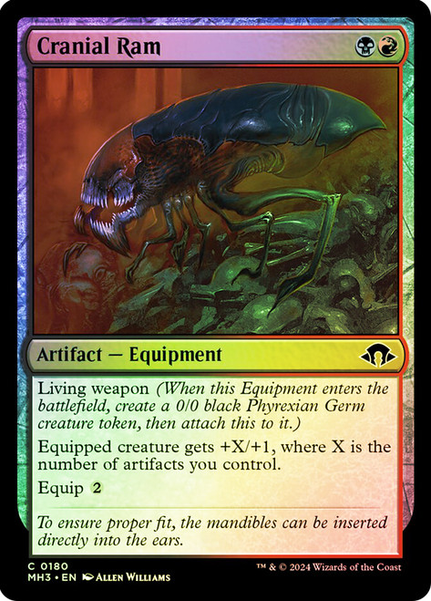 Cranial Ram\nModern Horizons 3\nSingle\nMagic The Gathering