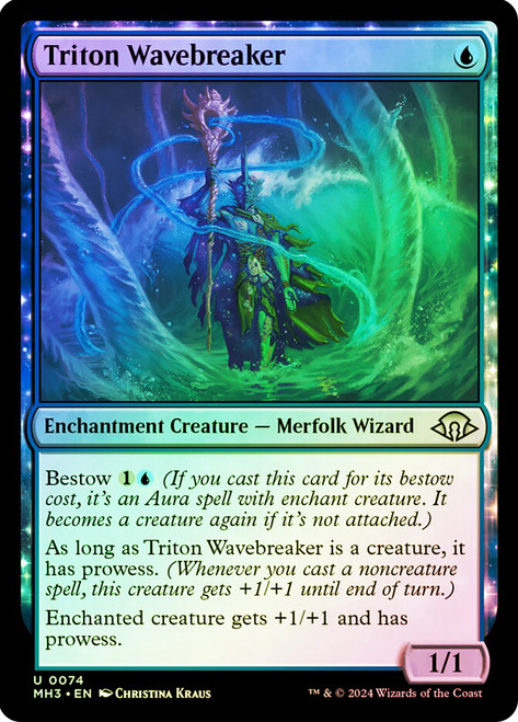 Triton Wavebreaker\nModern Horizons 3\nSingle\nMagic The Gathering