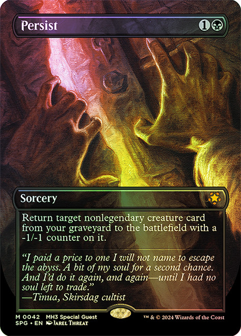 Persist (Borderless)\nSpecial Guests\nSingle\nMagic The Gathering
