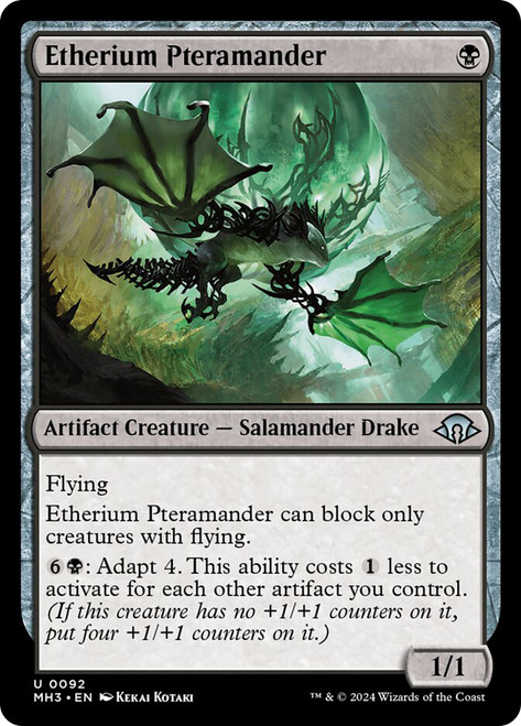 Etherium Pteramander\nModern Horizons 3\nSingle\nMagic The Gathering