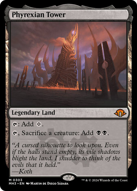 Phyrexian Tower (Borderless) | Modern Horizons 3 - Variants