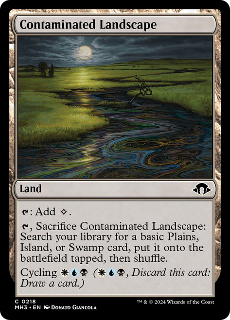 Contaminated Landscape\nModern Horizons 3\nSingle\nMagic The Gathering
