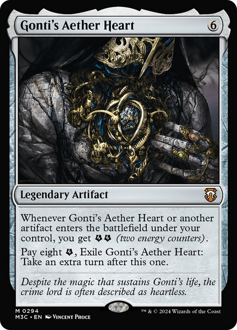 Gonti's Aether Heart\nModern Horizons 3 Commander\nSingle\nMagic The Gathering