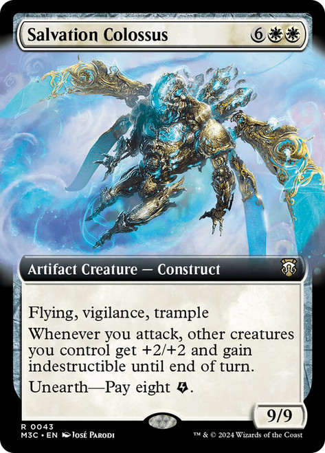 Salvation Colossus (Extended Art)\nModern Horizons 3 Commander - Variants\nSingle\nMagic The Gathering