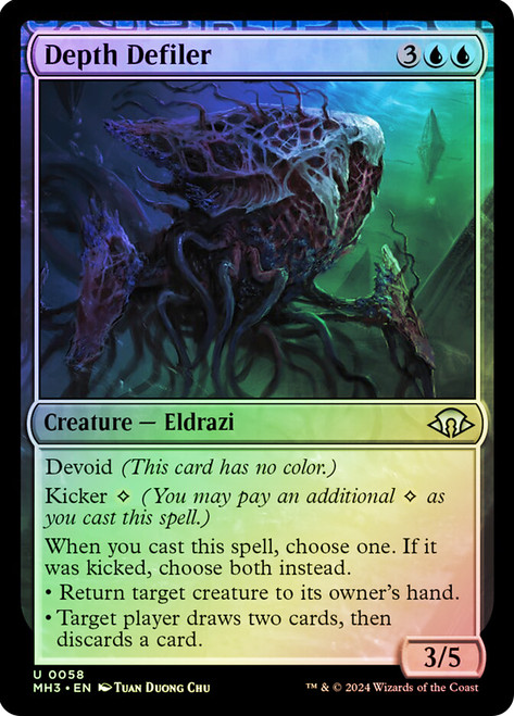 Depth Defiler\nModern Horizons 3\nSingle\nMagic The Gathering
